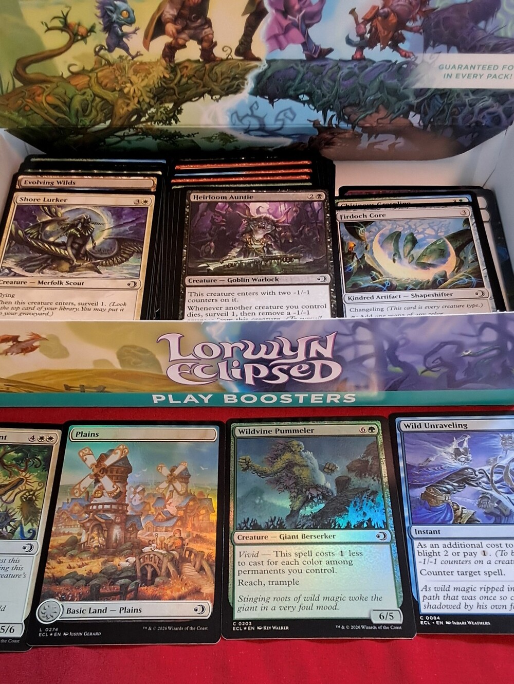 Magic The Gathering Lorwyn Eclipse Huge Lot of 200 Cards